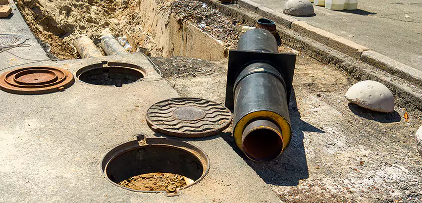 Lateral Sewer Line Replacement in Marietta
